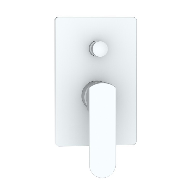 Miscelatore incasso doccia con deviatore bianco - serie Venere Aquasanit IC04.1376.29