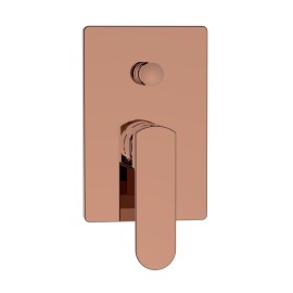 Miscelatore incasso doccia con deviatore rame lucido - serie Venere Aquasanit IC04.1386.29