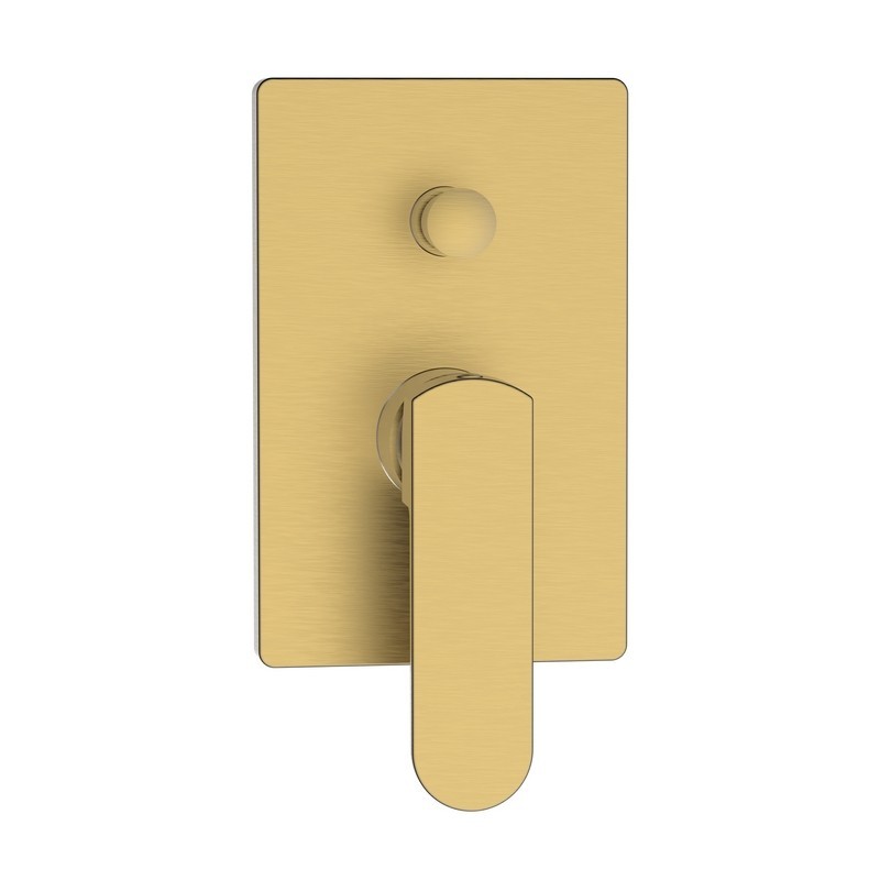 Miscelatore incasso doccia con deviatore oro opaco - serie Venere Aquasanit IC04.1391.29