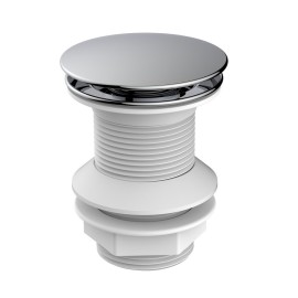 Piletta click clack da 1''1/4 cromata senza troppo pieno Aquasanit IC04.0046.29