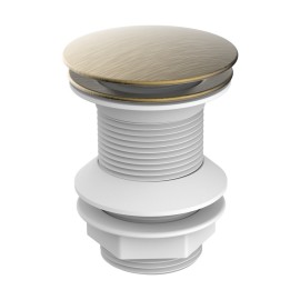 Piletta click clack da 1''1/4 oro opaco senza troppo pieno Aquasanit IC04.0056.29