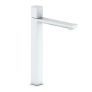 Miscelatore lavabo alto in ottone color bianco con portata limitata - serie Marte Aquasanit IC04.1319.29 Miscelatore lavabo alto in ottone color bianco con portata limitata - serie Marte Aquasanit IC04.1319.29