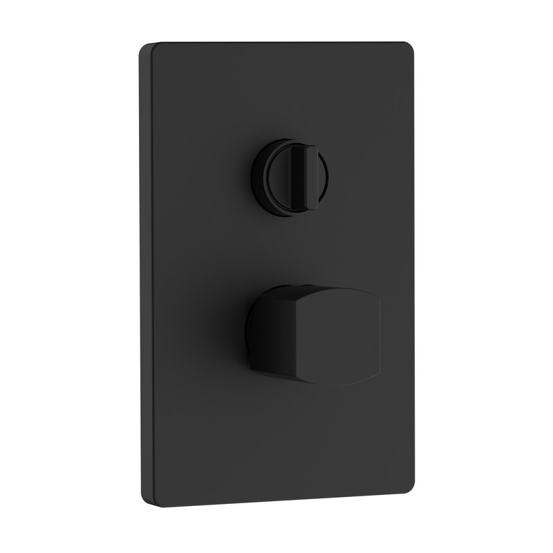 Miscelatore incasso doccia con deviatore nero opaco - serie Marte Aquasanit IC04.1350.29