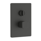 Miscelatore incasso doccia con deviatore gungrey - serie Marte Aquasanit IC04.1336.29