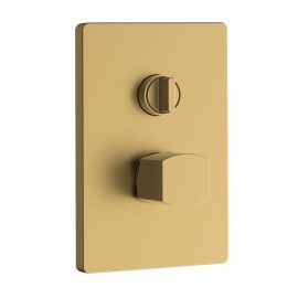 Miscelatore incasso doccia con deviatore oro opaco - serie Marte Aquasanit IC04.1231.29