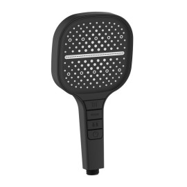 Doccino nero con pulsanti integrati 3 getti - serie Mercurio Aquasanit IC05.0291.29