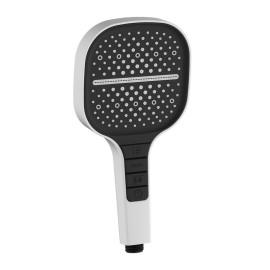 Doccino bianco e nero con pulsanti integrati 3 getti - serie Mercurio Aquasanit IC05.0300.29