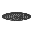 Soffione tondo diametro 25 cm nero opaco - serie Giove Aquasanit IC05.0109.29