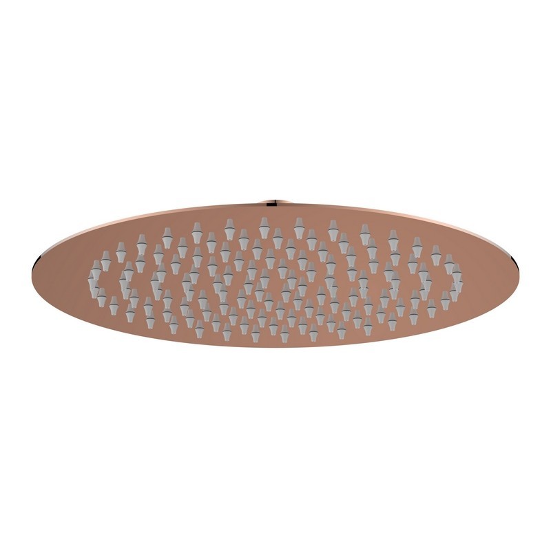 Soffione tondo diametro 25 cm rame lucido - serie Giove Aquasanit IC05.0112.29