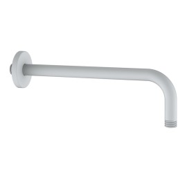 Braccio doccia tondo 30 cm bianco con attacco universale Aquasanit IC05.0048.29