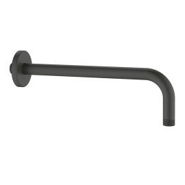 Braccio doccia tondo 30 cm gungrey con attacco universale Aquasanit IC05.0049.29