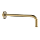Braccio doccia tondo 30 cm oro opaco con attacco universale Aquasanit IC05.0051.29