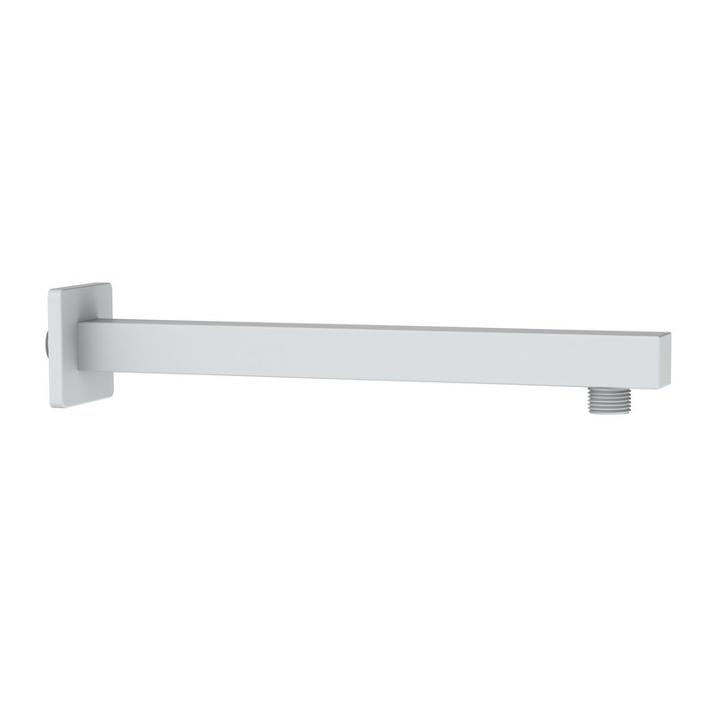 Braccio doccia con attacco universale quadrato 30 cm bianco Aquasanit IC05.0056.29