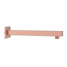 Braccio doccia con attacco universale quadrato 30 cm rame lucido Aquasanit IC05.0058.29