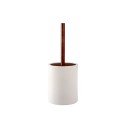Porta scopino bianco - serie egg Aquasanit QA2140WW