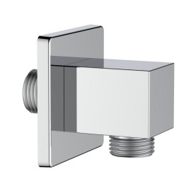 Presa acqua quadrata realizzata in ottone finitura cromata Aquasanit IC05.0309.29