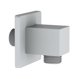 Presa acqua quadrata realizzata in ottone finitura bianco Aquasanit IC05.0318.29