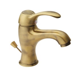 Miscelatore lavabo finitura ottone antico - serie Oxford Idrobric IC04.2130.02