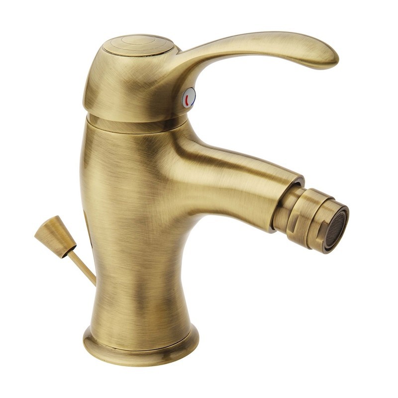 Miscelatore bidet finitura ottone antico - serie Oxford Idrobric IC04.2131.02