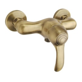 Miscelatore esterno doccia finitura ottone antico - serie Oxford Idrobric IC04.2133.02