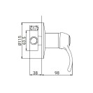 Miscelatore incasso doccia cromato stile vintage - serie Oxford Idrobric IC04.1492.01