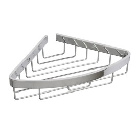 Mensola doccia ad angolo con un ripiano cromata - serie Trend Aquasanit IC06.0001.31