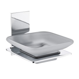 Porta saponetta satinato - serie Level Aquasanit IC06.0023.35