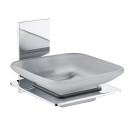 Porta saponetta satinato - serie Level Aquasanit IC06.0023.35