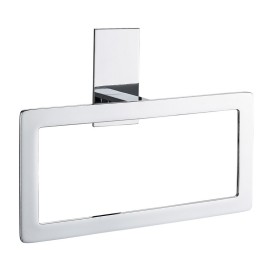 Porta salviette ad anello cromo - serie Level Aquasanit IC06.0026.01