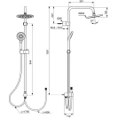 Colonna doccia ideal standard serie idealjet