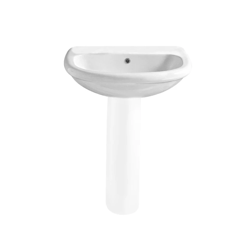 Lavabo seri Nube in ceramica 60 cm