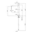 Miscelatore monocomando lavabo alto senza in vendita online