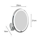 Specchio ingranditore 10x Led orientabile ordinabile online