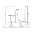 Vasca Oasi con Porta a dx e Seduta a sx- GOMAN, disponibile online