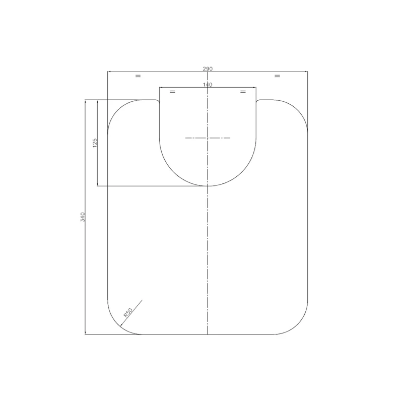 Placca antirombo adesiva lavelli inox ordinabile online