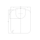 Placca antirombo adesiva lavelli inox ordinabile online