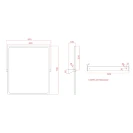 Specchio reclinabile linea leonardo 60x70 disponibile online