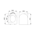 Sedile coperchio abs vaso scarico touring disponibile online Sedile coperchio abs vaso scarico touring disponibile online