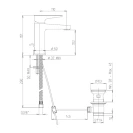 Miscelatore lavabo jacuzzi Serie Moonlight top prezzi online