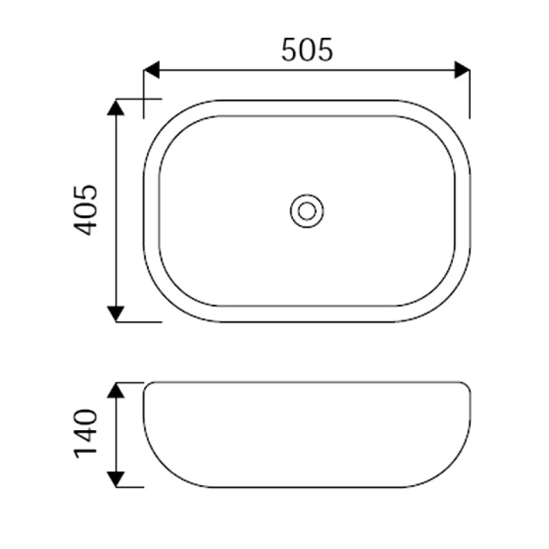 Lavabo dappoggio marrone in ceramica da 50 5 x solo online
