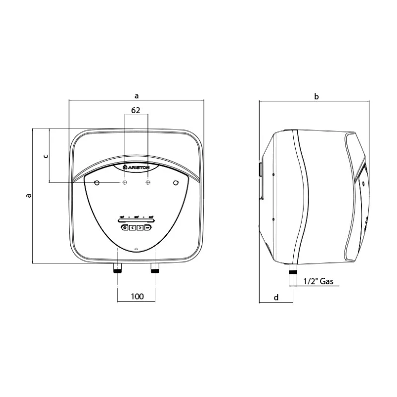 Andris lux eco scaldacqua elettrico offerta online