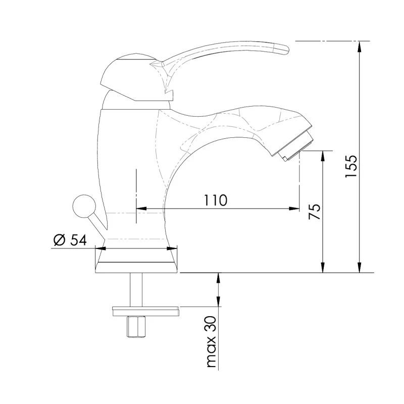 Monocomando lavabo liberty scarico ordinabile online