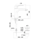 Miscelatore lavabo lime paffoni ordinabile online