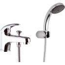 Rubinetto lavabo/vasca con deviatore integrato e kit doccia - serie ten Remer T03 Rubinetto lavabo/vasca con deviatore integrato e kit doccia - serie ten Remer T03