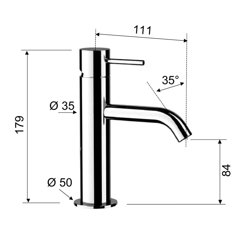 Miscelatore lavabo nero opaco X Style disponibile online
