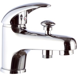 Rubinetto lavabo/vascacon deviatore, senza kit doccia - serie ten Remer T04