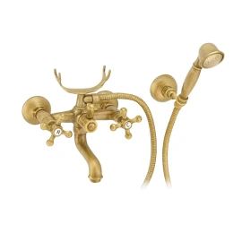 Rubinetto vasca doccia vecchio ottoneduplex liberty disponibile online