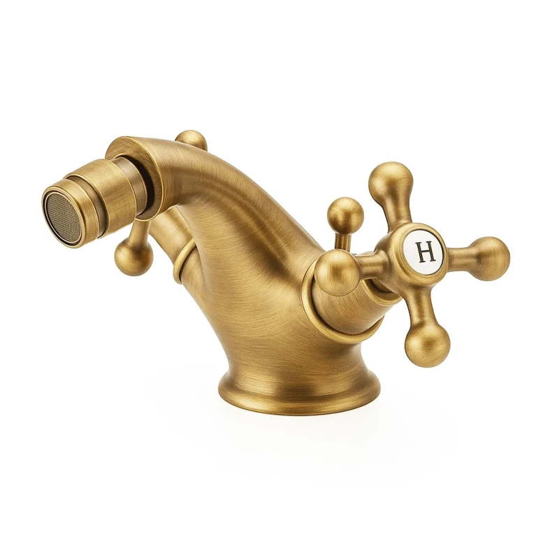 Rubinetto bidet vecchio ottone liberty ordinabile online