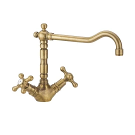 Rubinetto lavello vecchio ottone canna antica liberty online