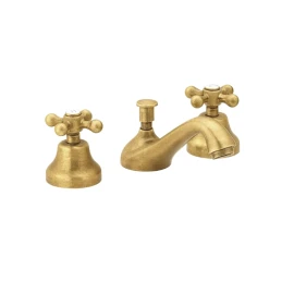 Batteria lavabo vecchio ottone 3 fori disponibile online